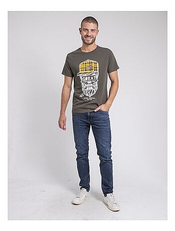 Camiseta cuello redondo de puro algodón JAMYTH