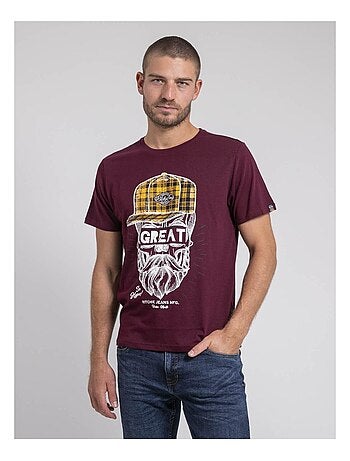 Camiseta cuello redondo de puro algodón JAMYTH