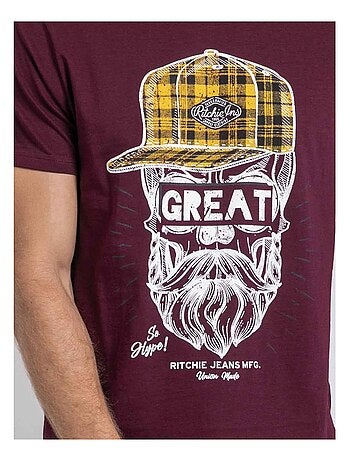 Camiseta cuello redondo de puro algodón JAMYTH