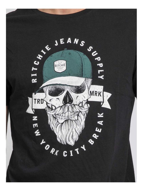 Camiseta cuello redondo de puro algodón JIMINAL - Kiabi