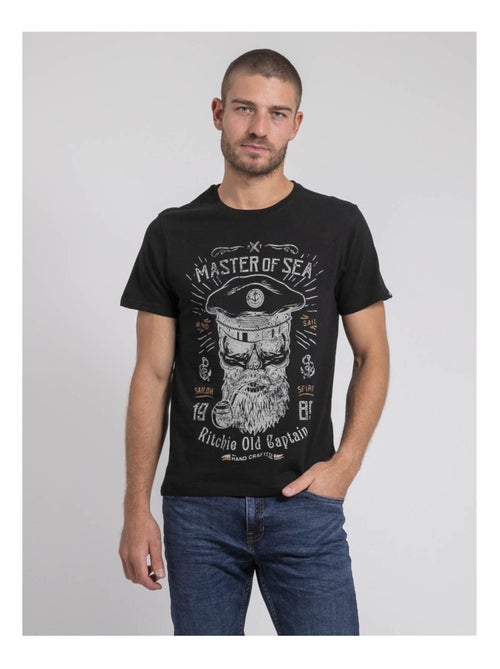 Camiseta cuello redondo de puro algodón JIMOSCAR - Kiabi