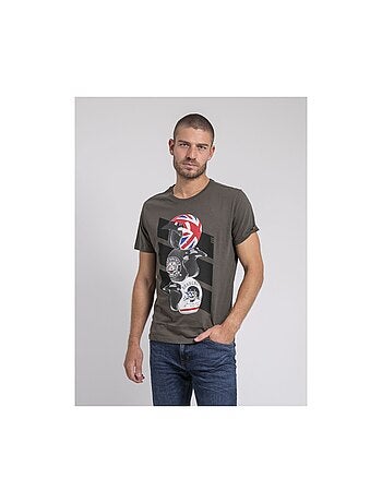 Camiseta cuello redondo de puro algodón JOAKIM