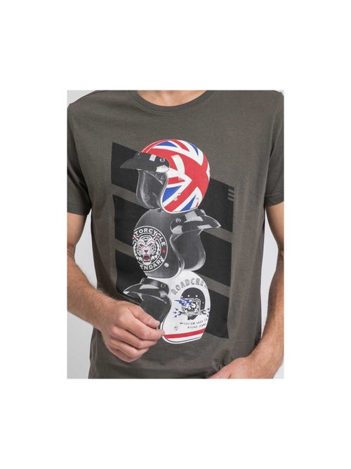Camiseta cuello redondo de puro algodón JOAKIM - Kiabi
