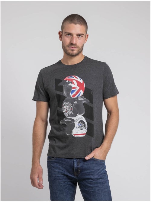 Camiseta cuello redondo de puro algodón JOAKIM - Kiabi