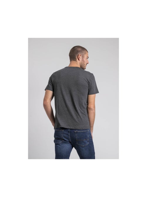 Camiseta cuello redondo de puro algodón JOAKIM - Kiabi