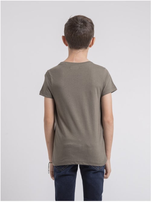 Camiseta cuello redondo de puro algodón JOCOBY-J - Kiabi