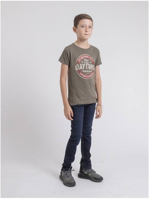 Camiseta cuello redondo de puro algodón JOCOBY-J - Kiabi