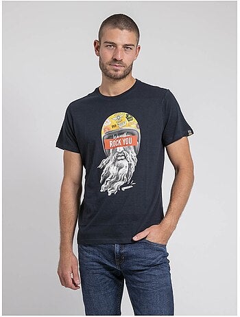 Camiseta cuello redondo de puro algodón JOMODEK