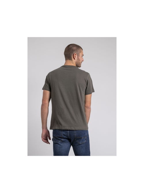 Camiseta cuello redondo de puro algodón JOMODEK - Kiabi