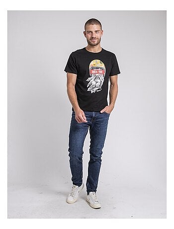 Camiseta cuello redondo de puro algodón JOMODEK