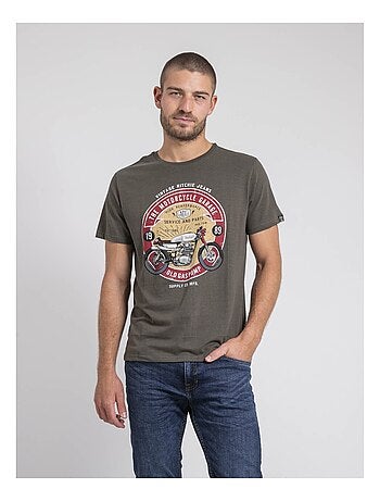 Camiseta cuello redondo de puro algodón JORISOL
