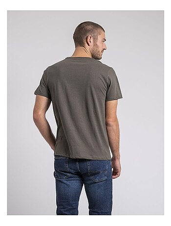 Camiseta cuello redondo de puro algodón JORISOL