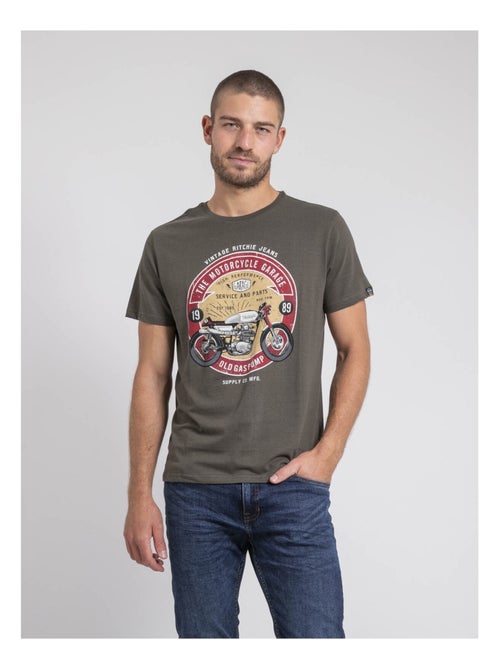 Camiseta cuello redondo de puro algodón JORISOL - Kiabi