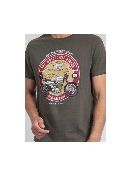 Camiseta cuello redondo de puro algodón JORISOL - Kiabi
