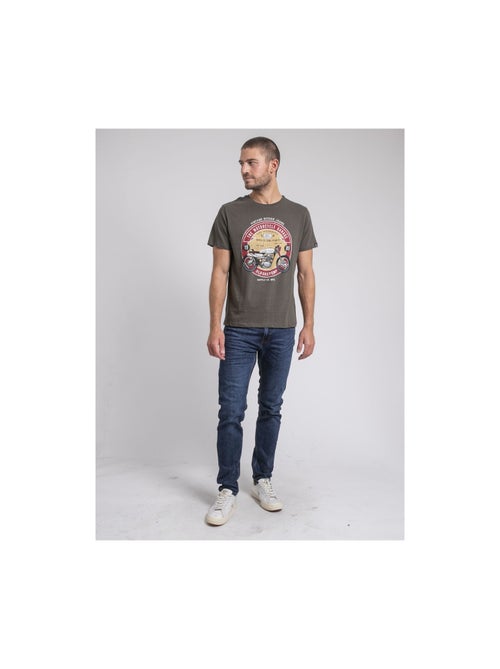 Camiseta cuello redondo de puro algodón JORISOL - Kiabi