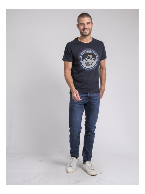 Camiseta cuello redondo de puro algodón JOROCK - Kiabi