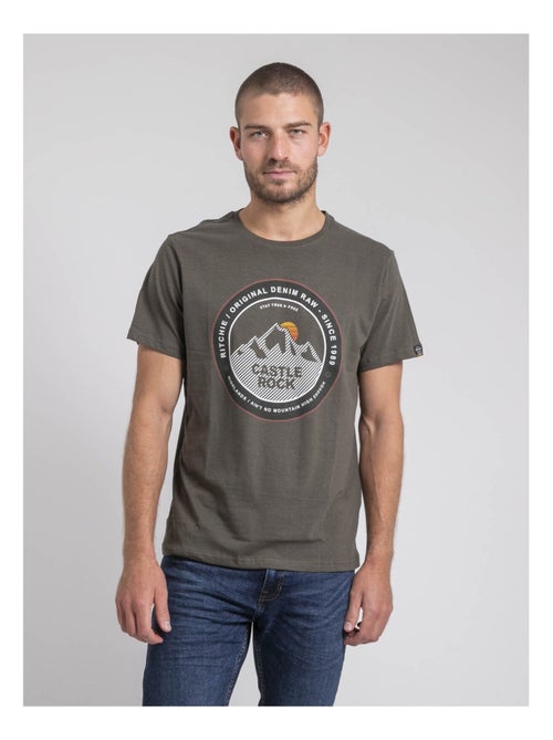 Camiseta cuello redondo de puro algodón JOROCK - Kiabi
