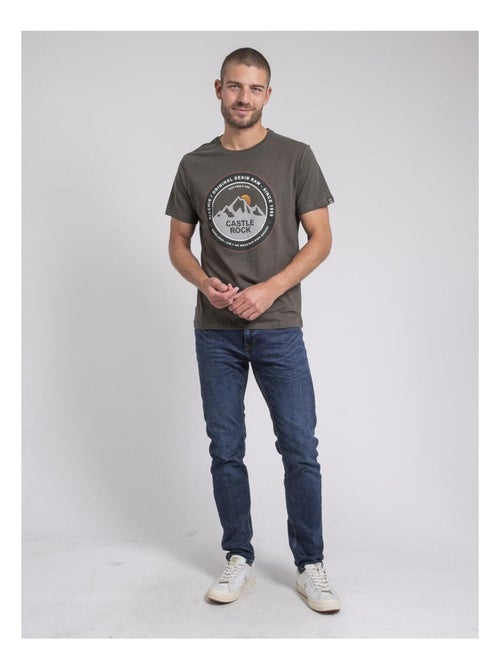 Camiseta cuello redondo de puro algodón JOROCK - Kiabi