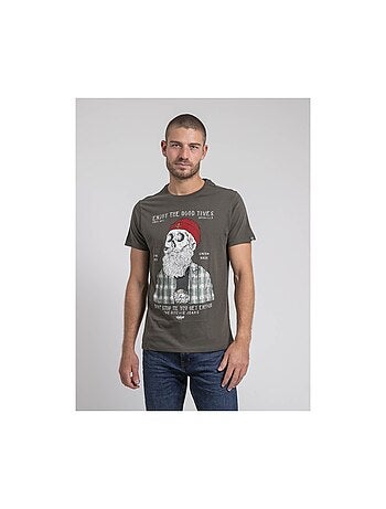 Camiseta cuello redondo de puro algodón JORUSTIX