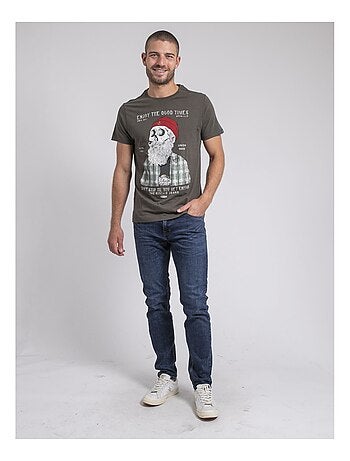 Camiseta cuello redondo de puro algodón JORUSTIX