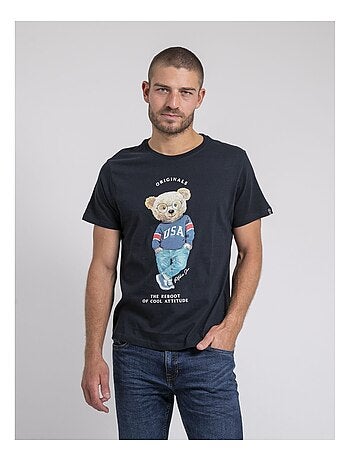 Camiseta cuello redondo de puro algodón JOULIO