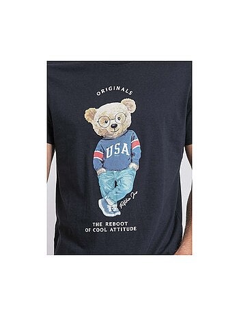 Camiseta cuello redondo de puro algodón JOULIO