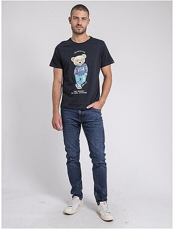 Camiseta cuello redondo de puro algodón JOULIO