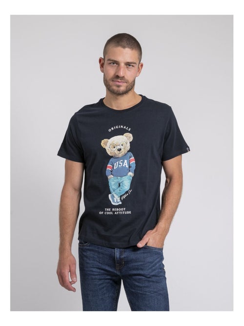 Camiseta cuello redondo de puro algodón JOULIO - Kiabi