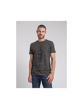 Camiseta cuello redondo de puro algodón JUSIX