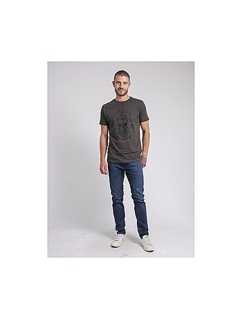 Camiseta cuello redondo de puro algodón JUSIX