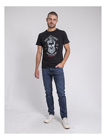 Camiseta cuello redondo de puro algodón JUSIX