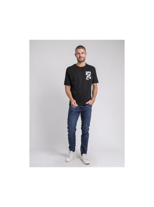 Camiseta cuello redondo oversize de puro algodón JOEDEN - Kiabi