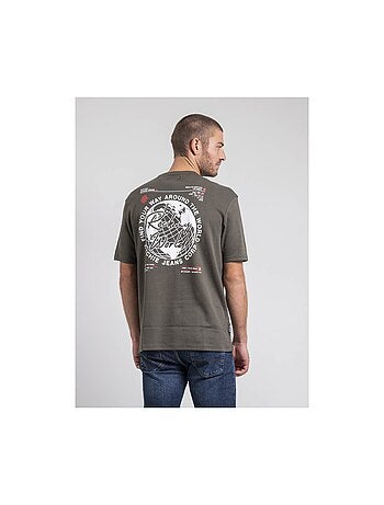 Camiseta cuello redondo oversize de puro algodón JOHART