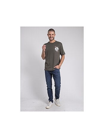 Camiseta cuello redondo oversize de puro algodón JOHART