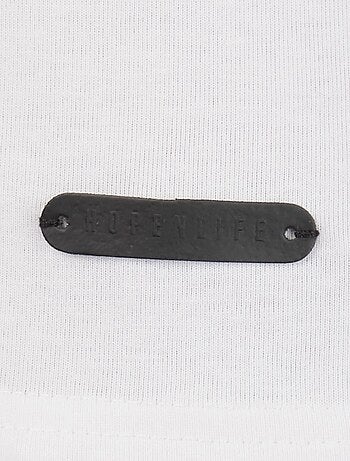 Camiseta cuello V unido