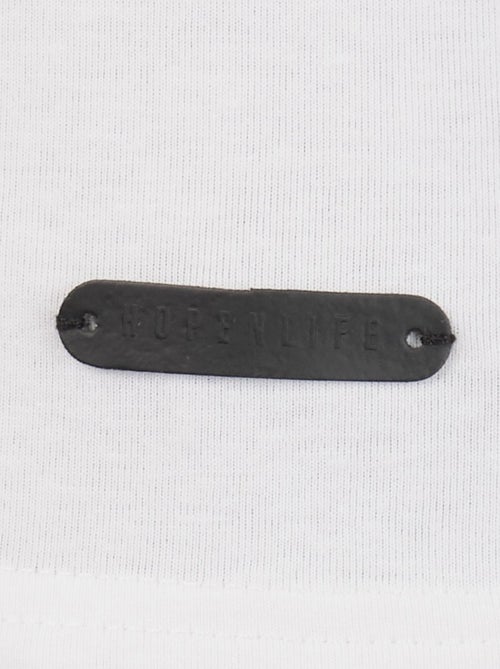 Camiseta cuello V unido - Kiabi