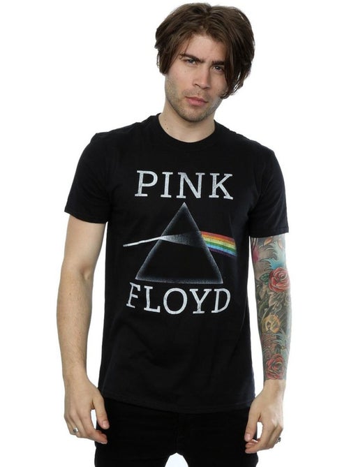 Camiseta dark side of the moon prisma de algodón para hombre - pink floyd - Kiabi Camiseta dark side of the moon prisma de algodón para hombre - pink floyd - Kiabi
