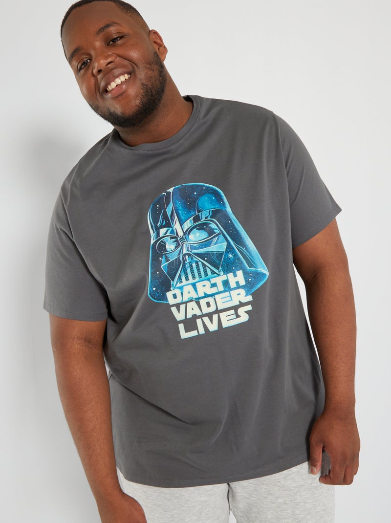 Camiseta 'Darth Vader' de punto GRIS - Kiabi