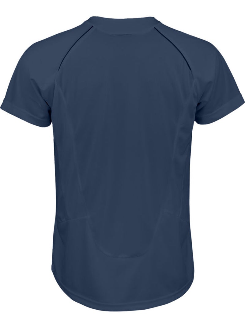 Camiseta dash training para hombre - spiro Azul Azul marino Blanco - Kiabi