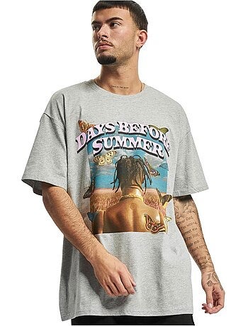 Camiseta days before summer para hombre - mister tee