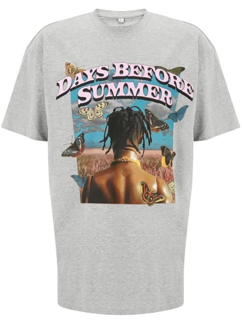 Camiseta days before summer para hombre - mister tee - Kiabi