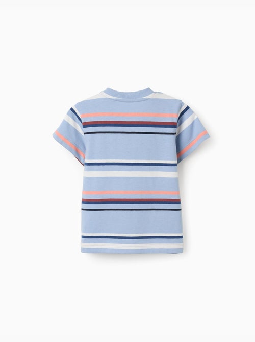 Camiseta de algodón a rayas - Kiabi Camiseta de algodón a rayas - Kiabi