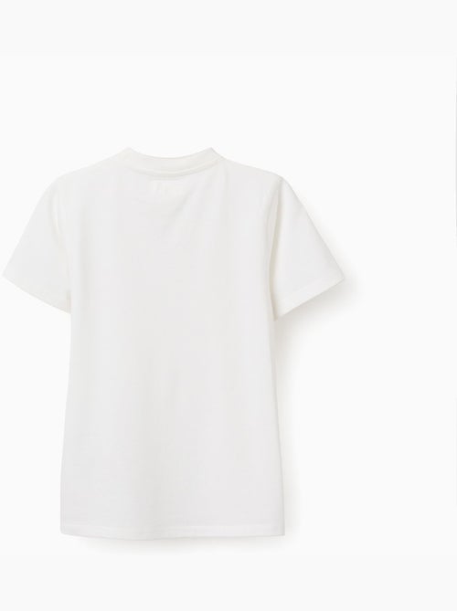 Camiseta de algodón con bolsillo en el pecho - Kiabi