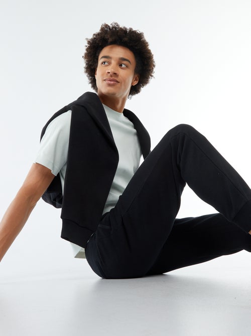 Camiseta de algodón con cuello redondo - Kiabi