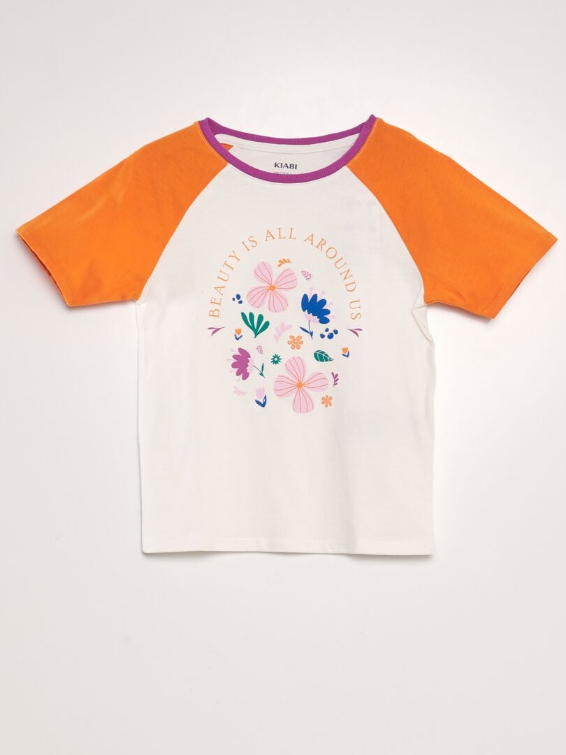 Camisetas Niña Camiseta Niu00f1a Manga Corta Nasa Logo ADN - Main Image