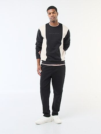 Camiseta de algodón con cuello redondo