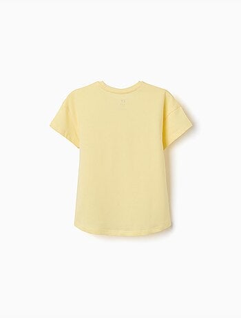 Camiseta de algodón con estampado de estrella de mar