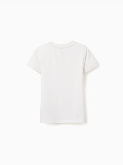 Camiseta de algodón con estampado Aroma di Limone - Kiabi