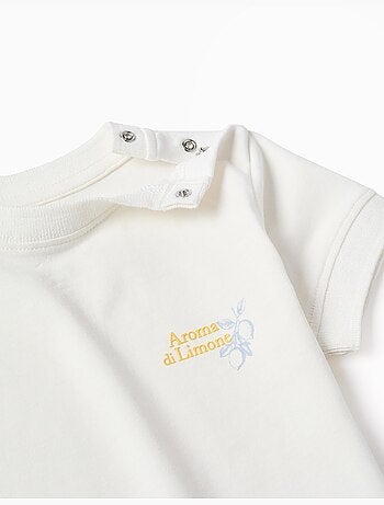 Camiseta de algodón con estampado Aroma di Limone