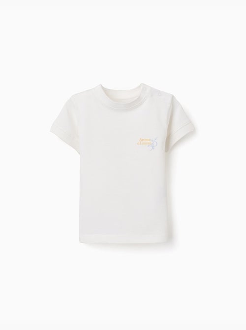 Camiseta de algodón con estampado Aroma di Limone - Kiabi